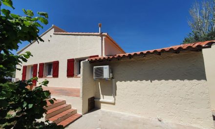Protection des façades d’une maison fissurées par la sècheresse sur la commune de Solliès-Pont (83210)